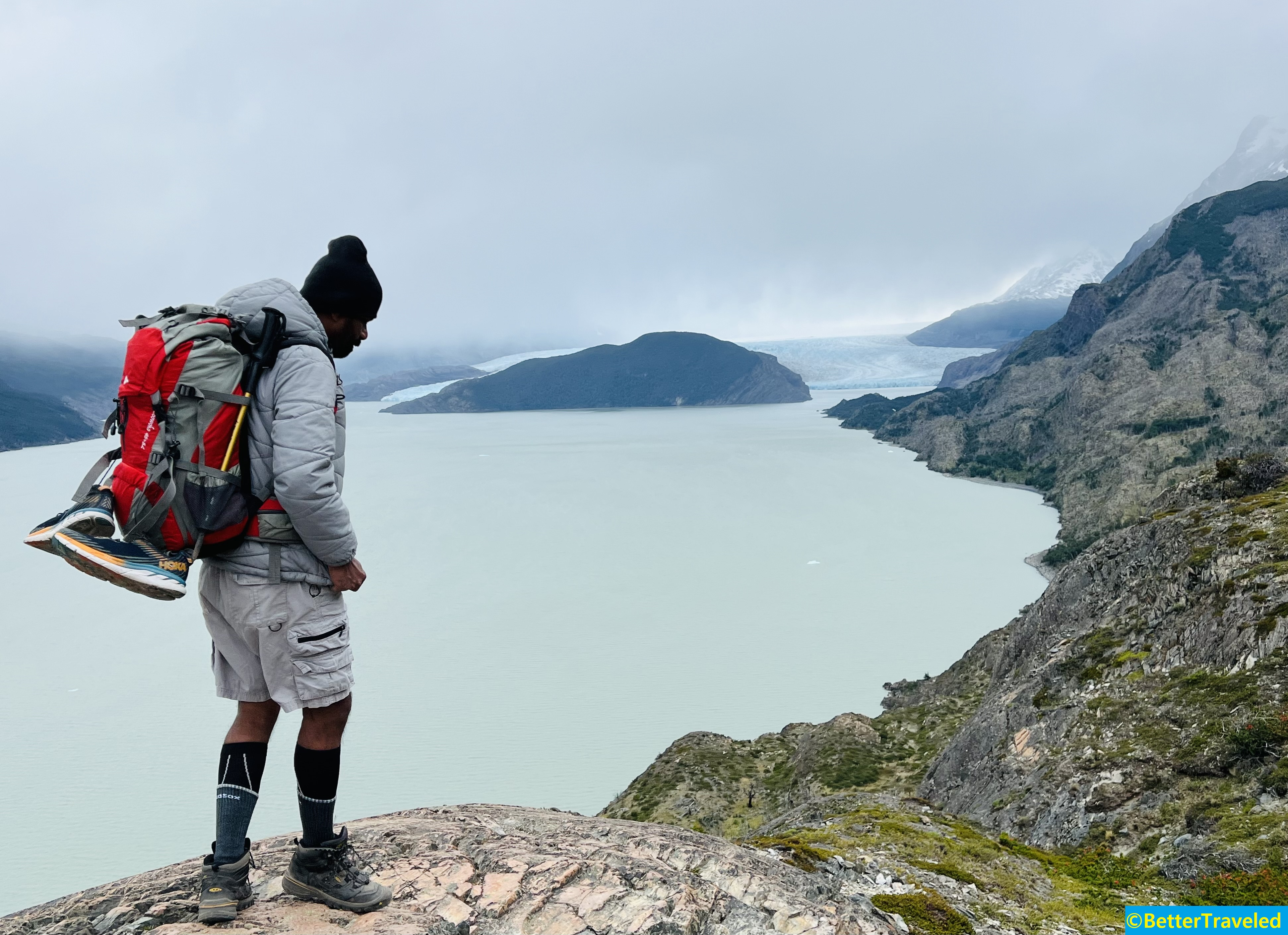 Day 4: Hike to John Garner pass and Grey Lake, overnight - Grey