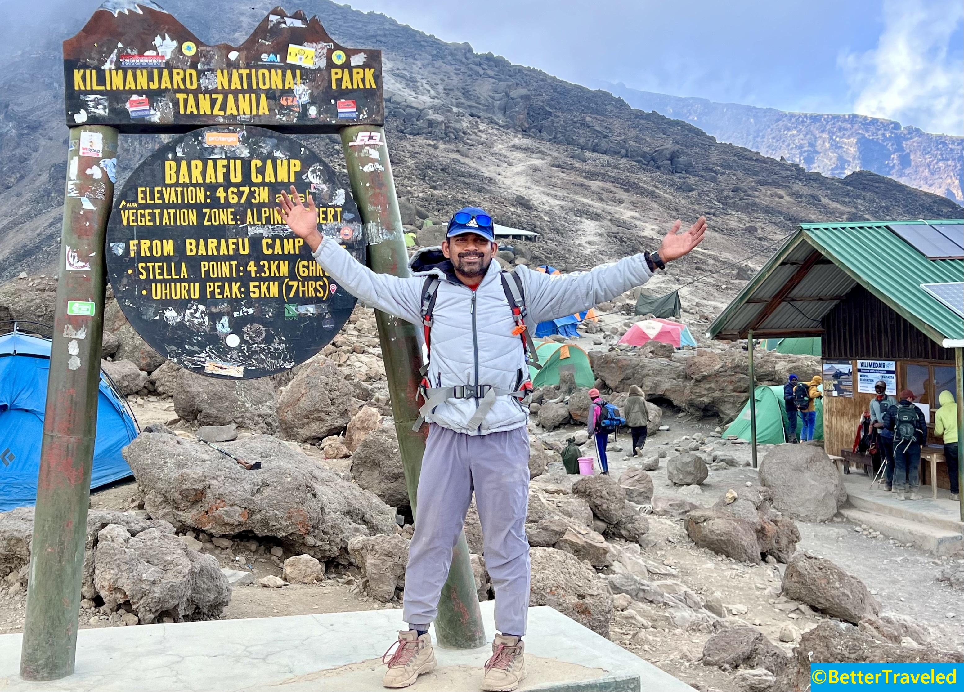 Day 6: Barafu High Camp